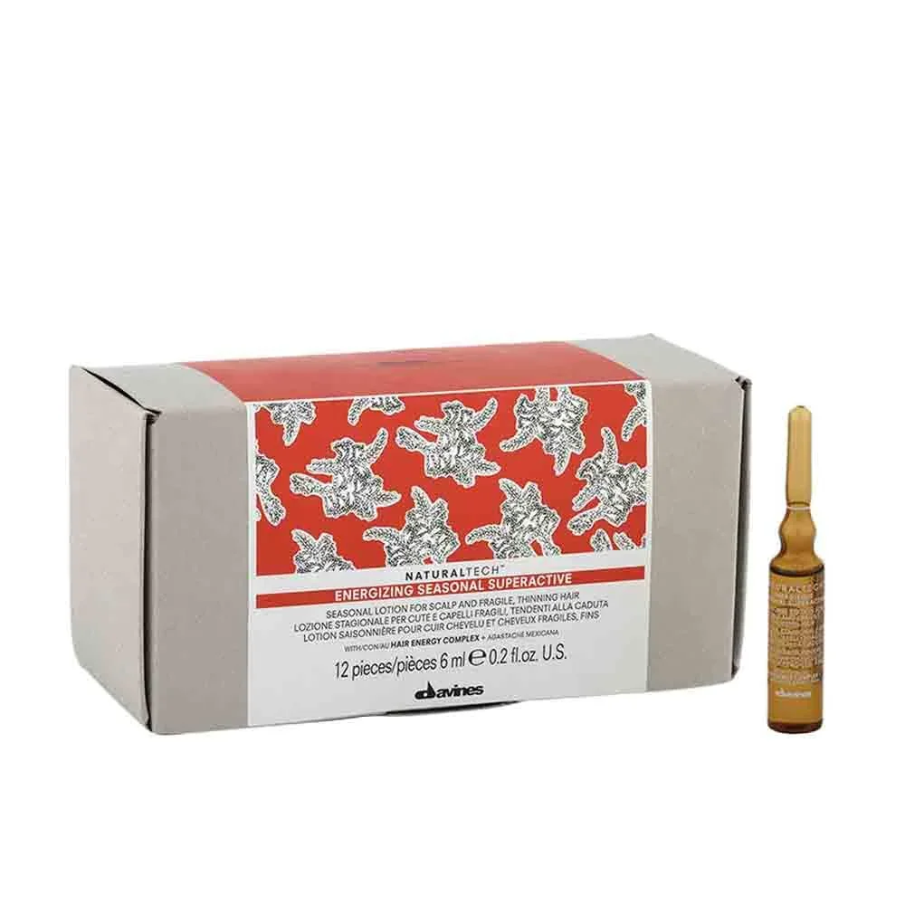 DAVINES AMPOLLAS ENERGIZING SUPERACTIVE